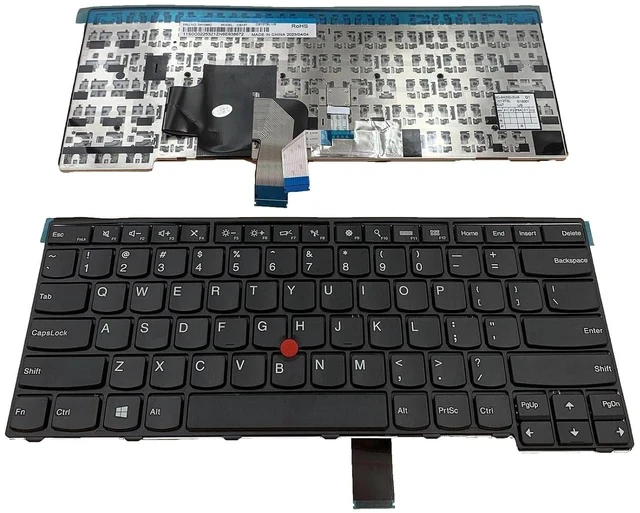 Alt view image 2 of 4 - Laptop Replacement US Layout Keyboard for Lenovo ThinkPad T431 T431S E431 T440 T440P T440S E440 L440 T450 T450S T460 04W2250 04W3025 04W2369 04W3063 04W3174 04X1277 04X1315