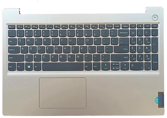 Alt view image 2 of 7 - SBB0X77935 5CB0X57656 5CB1D03627 Replacement for Lenovo ideapad 3-15IIL05 81WE 3-15ITL05 81X8 Laptop Upper case Palmrest Assembly with Non-Backlit US Keyboard and Touchpad Gold