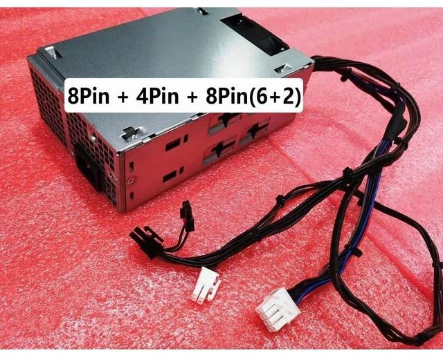 Alt view image 2 of 6 - 0J1R8X 0T7X04 0V0YN7 D300EBS-00 L300EBS-00 H300EBS-00 Original New PSU for De ll 300W Power Supply 8+4+8Pin