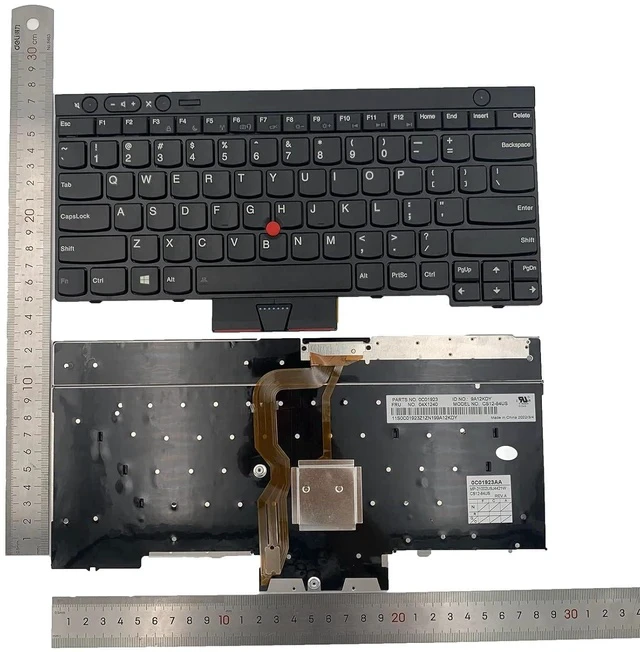 Alt view image 2 of 5 - Laptop Replacement US Layout Keyboard for Lenovo ThinkPad T430 T430I T430S X230 X230T T530 W530 L430 L530 04Y0490 04X1277 04X1315 04X1263 04W3048 04W3123