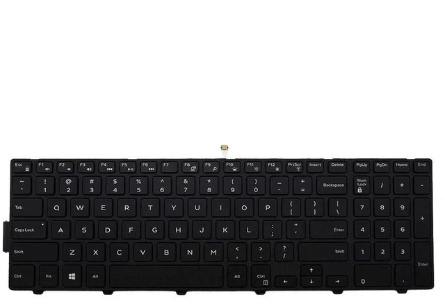 Alt view image 2 of 2 - 15-3000 5000 5547 3551 Laptop Replacement Keyboard for Backlit Dell Inspiron 15 3000 Series 3541 3542 3552 3553 3558 3559, 15 5000 Series 5542 5543 5545 5547 5548 5552 5557 5558 5559, etc, Black1