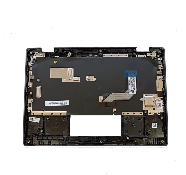 Alt view image 2 of 7 - Replacement for Lenovo 300e Chromebook 2nd Gen AST 82CE Laptop Upper Top Cover Case Palmrest Backlight Keyboard Assembly Part with Camera 5CB0Z21553 Black