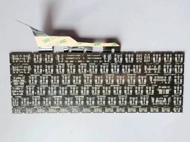 Alt view image 2 of 4 - US Keyboard For MSI GE66 Creator 15 A11UE A11UH MS-16V4 Per-Key RGB Keyboard