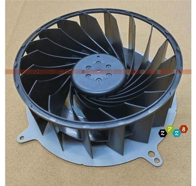 Alt view image 2 of 4 - Cpu cooling fan for Sony PS5 PlayStation 5 NMB 12047 GS 12NWB 01 18 Blades