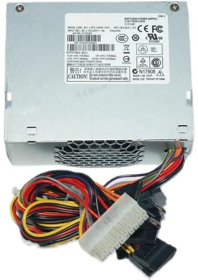 Main image of PSU for Hanke r DVR NVR 200W Power Supply DPS-200PB-176 C DPS-200PB-176C