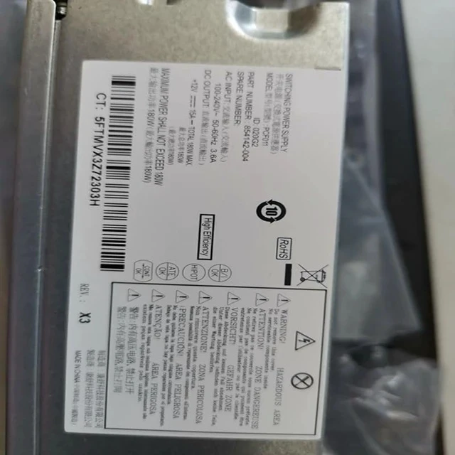 Alt view image 5 of 5 - DPS-180AB-22A PA-1181-7 PS-1181-7 PCH018 PCF011 900702-001 854142-001 854142-003 New Power Supply for H P 280G2 180W