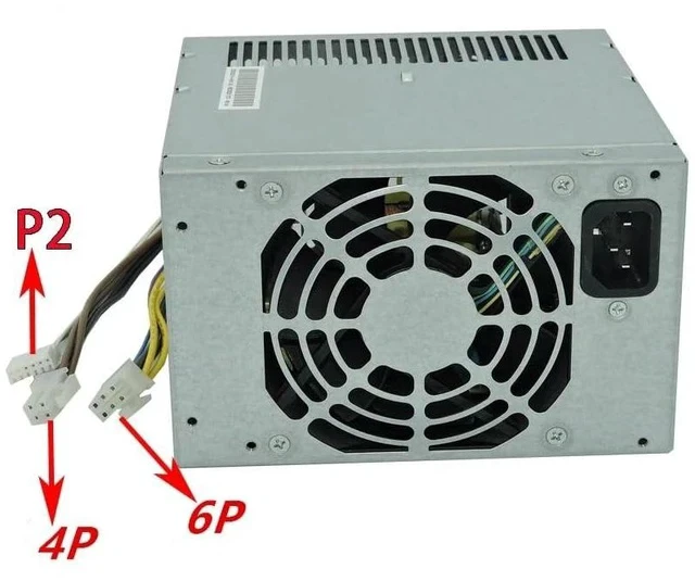 Alt view image 6 of 6 - PSU for H P 680 880 320W Power Supply D10-320P2A DPS-320JB A PC8022 HP-D3201A0 PS-4321-9 D12-320P1B PS-4321-1HB