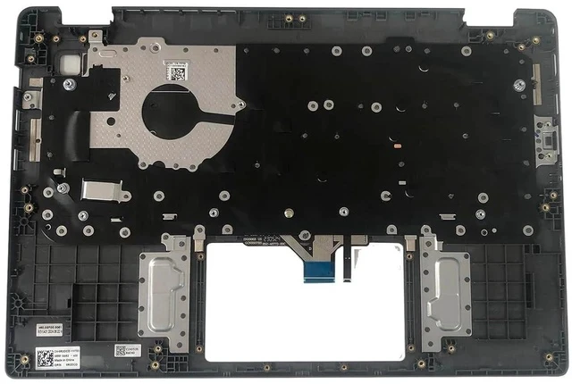 Alt view image 2 of 7 - 0R2DCD R2DCD Replacement for Dell Latitude 3440 E3440 Laptop Upper Top Cover Case Backlit US Keyboard Palmrest Assembly Part Gray