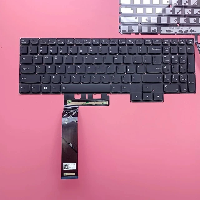 Alt view image 3 of 7 - Replacement Laptop Backlit Keyboard for Lenovo Ideapad Gaming 3-15ACH6 3-15ARH05 3-15IHU6 Legion 5-15ARH05H 5-15IMH05 5-15IMH05H 5CB0Z21106 5B10N01700 5CB0Z26770 PR5CYB SN20X22315 GOG10