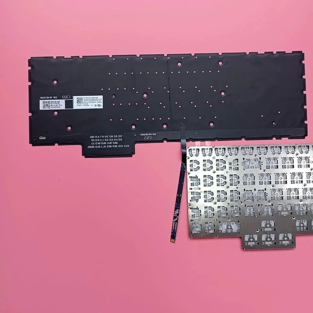 Alt view image 6 of 7 - Replacement Laptop Backlit Keyboard for Lenovo Ideapad Gaming 3-15ACH6 3-15ARH05 3-15IHU6 Legion 5-15ARH05H 5-15IMH05 5-15IMH05H 5CB0Z21106 5B10N01700 5CB0Z26770 PR5CYB SN20X22315 GOG10