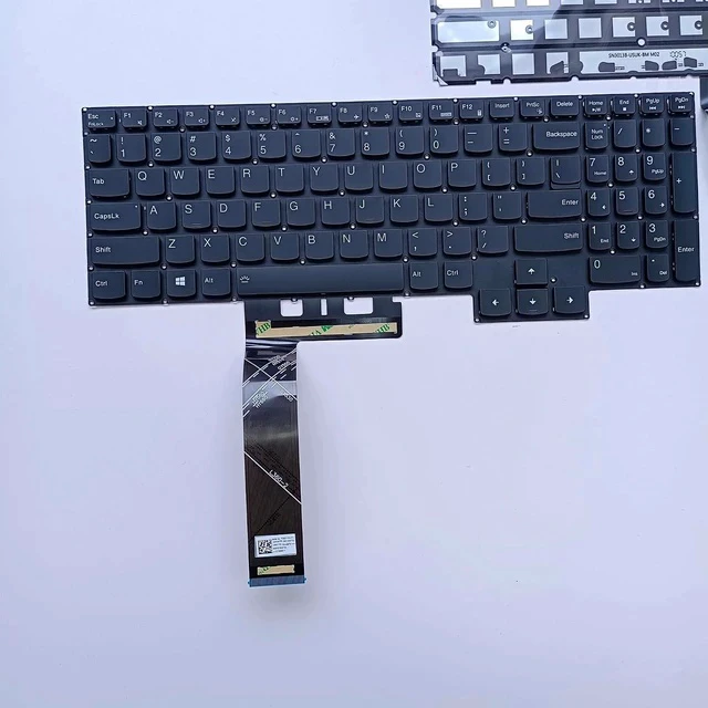 Alt view image 7 of 7 - Replacement Laptop Backlit Keyboard for Lenovo Ideapad Gaming 3-15ACH6 3-15ARH05 3-15IHU6 Legion 5-15ARH05H 5-15IMH05 5-15IMH05H 5CB0Z21106 5B10N01700 5CB0Z26770 PR5CYB SN20X22315 GOG10
