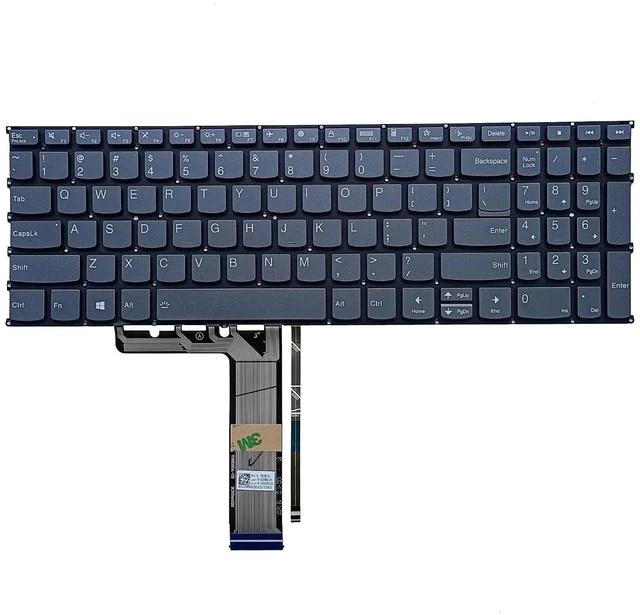 Main image of Replacement Laptop Backlit Keyboard for Lenovo Yoga 7-15ITL5 7-15IMH05 IdeaPad 5-15ARE05 5-15ALC05 5-15IIL05 5-15ITL05 3-15ADA05 3-15IGL05 3-15ITL05 SN20W65236 SN20Z38683 PR5SB GYG51