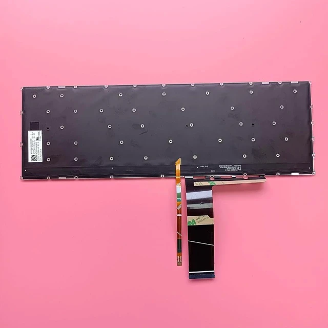 Alt view image 4 of 7 - Replacement Laptop Backlit Keyboard for Lenovo Yoga 7-15ITL5 7-15IMH05 IdeaPad 5-15ARE05 5-15ALC05 5-15IIL05 5-15ITL05 3-15ADA05 3-15IGL05 3-15ITL05 SN20W65236 SN20Z38683 PR5SB GYG51