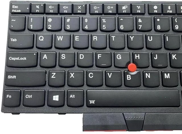 Alt view image 3 of 5 - Laptop Replacement US Layout with backlight Keyboard For Lenovo ThinkPad E580 E585 L580 E590 E595 L590 T590 P15S P52 P72 P53 P73 P53 P52 T15(Not Fit P52s)SN5372BL PK131671B00 01YP760 01YP680