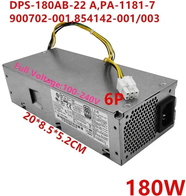 Alt view image 2 of 5 - DPS-180AB-22A PA-1181-7 PS-1181-7 PCH018 PCF011 900702-001 854142-001 854142-003 New Power Supply for H P 280G2 180W
