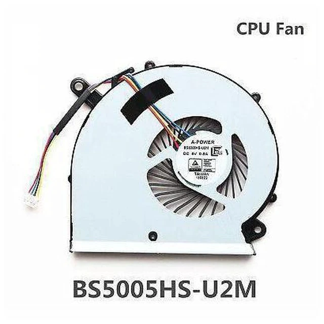 Alt view image 2 of 4 - Gpu and Cpu cooling fan for Aero15 RP64W RP65W BS5005HS-U2M BS5005HS-U2N