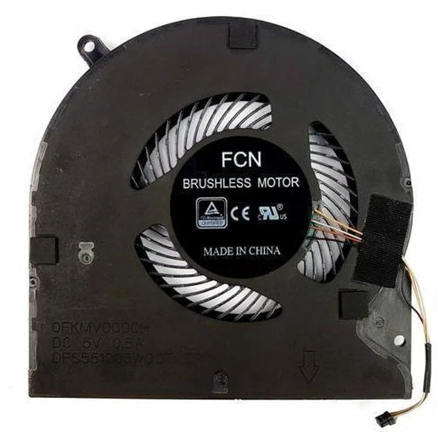 Alt view image 2 of 5 - Gpu and Cpu cooling fan for Blade 15 RZ09-0238 RZ09-0288 RZ09-0301