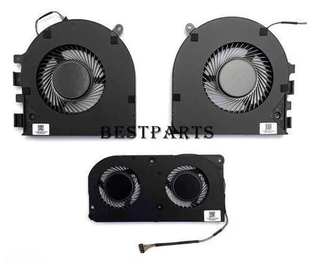 Alt view image 2 of 5 - Gpu and Cpu cooling fan for Blade Pro 17 RZ09-0287 RZ09-0314 RZ09-0329