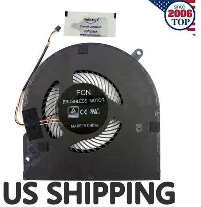 Alt view image 2 of 5 - Gpu and Cpu cooling fan for Blade 15 RZ09 RZ09-02385E92 GTX1060 0FKMW0000H