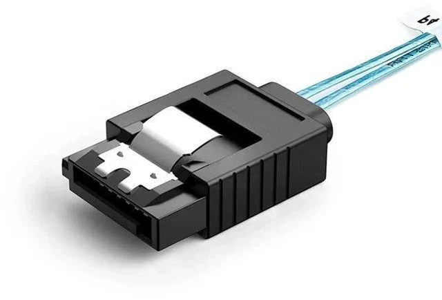 Alt view image 3 of 6 - 0.5M/1.6FT Internal HD Mini SAS SFF-8643 to 4 SATA Cable, SFF8643 Host to Quad SATA Hard Drive Converter Cord