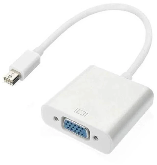 Main image of Mini DisplayPort to VGA Adapter Cable, 1080P 60Hz Mini DP Male to VGA Female Video Cord for Laptop Monitor Projector