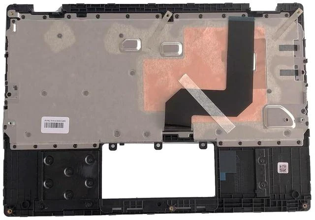 Alt view image 2 of 7 - Replacement for Lenovo 100e Chromebook 2nd Gen MTK 81QB Laptop Upper Top Cover Case Palmrest Not-Backlight Keyboard Assembly Part 5CB0X55485 5CB0U26489 Black