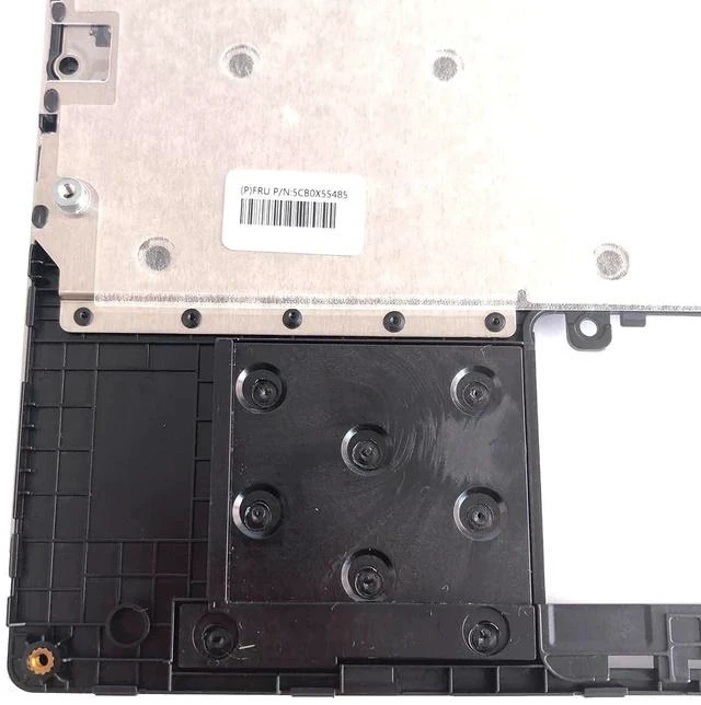 Alt view image 3 of 7 - Replacement for Lenovo 100e Chromebook 2nd Gen MTK 81QB Laptop Upper Top Cover Case Palmrest Not-Backlight Keyboard Assembly Part 5CB0X55485 5CB0U26489 Black