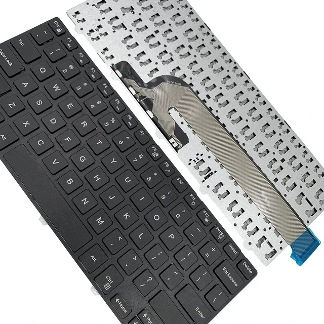 Alt view image 3 of 7 - Laptop Replacement Keyboard for Dell Inspiron 3442 Series 14-5000 14-5447 14-3000 3443 3451 3452 3458 3446 3448 N5447 N3442 14CR 14MR 050x15 SN8233 US Layout No Backlight US Layout Black