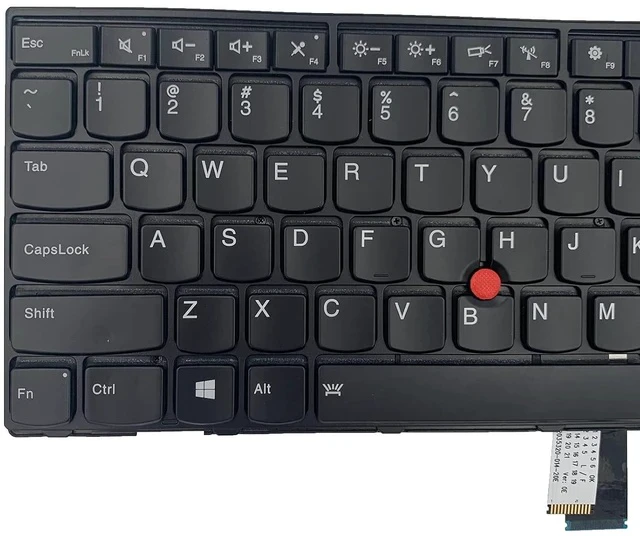 Alt view image 3 of 6 - Laptop Replacement US Layout with Backlight Keyboard for Lenovo ThinkPad T440 T440P T440s T431 E431 L440 T450s L440 L450 L460 L470 T431S T450 e440 e431S T460 0C45328 04Y2763 PK130X72A00
