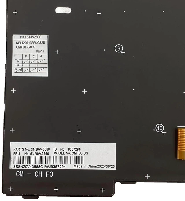 Alt view image 5 of 6 - Laptop Replacement US Layout with Pointing with Backlight Keyboard for Lenovo Thinkpad T480s, T490, E490, L480, L490, L380, L390, L380 Yoga, L390 Yoga, E490, E480 01YP360 01YP280 01YP440