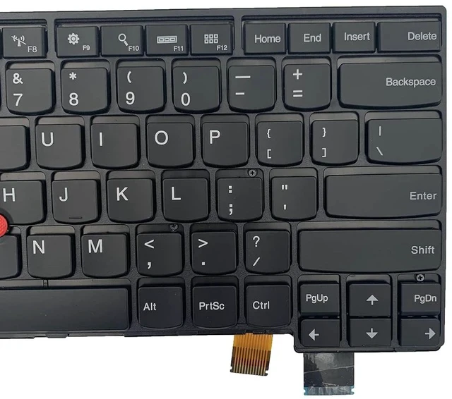 Alt view image 4 of 5 - Laptop Replacement US Layout with Backlit Keyboard for Lenovo ThinkPad T460s T470s 00PA452 00PA534 01YT142 01EN682 01EN723 00PA564 01EN723 00PA440 00PA522 01YT129 01YR075