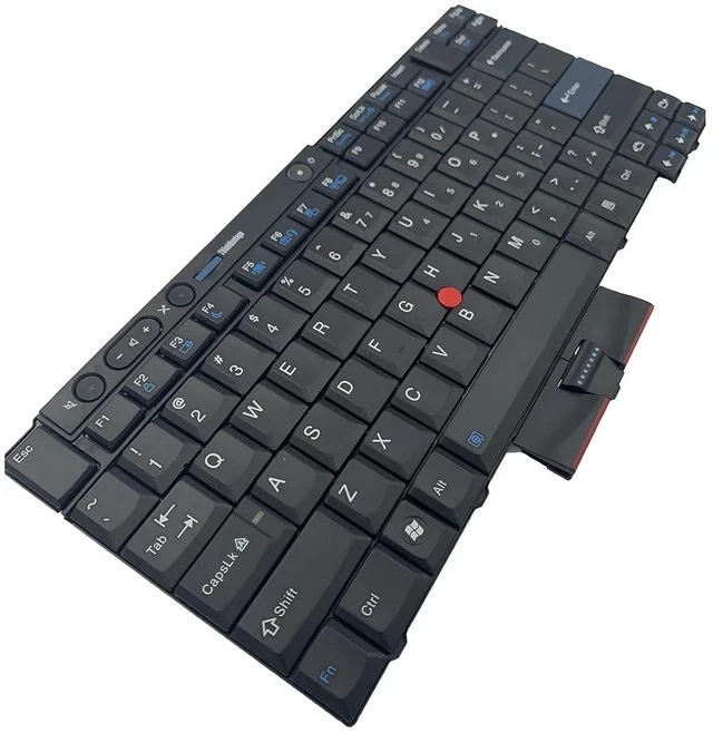 Alt view image 2 of 4 - Laptop Keyboard for Lenovo ThinkPad T400S T410 T410S T410I T410SI T420 T420I T420S T510 T510I T520 W510 W520 X220 X220I X220S X220T US Layout Replacement No Backlit Black