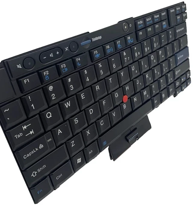 Alt view image 3 of 4 - Laptop Keyboard for Lenovo ThinkPad T400S T410 T410S T410I T410SI T420 T420I T420S T510 T510I T520 W510 W520 X220 X220I X220S X220T US Layout Replacement No Backlit Black
