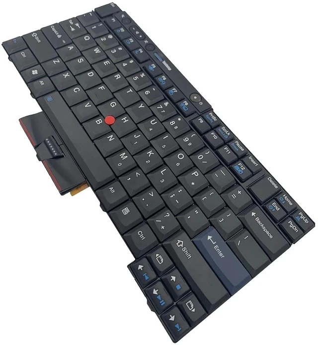 Alt view image 4 of 4 - Laptop Keyboard for Lenovo ThinkPad T400S T410 T410S T410I T410SI T420 T420I T420S T510 T510I T520 W510 W520 X220 X220I X220S X220T US Layout Replacement No Backlit Black