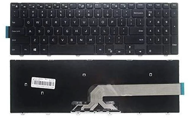 Main image of Laptop Replacement Keyboard for Dell Inspiron 15 3000 3541 3542 3543 3551 3558 3559 5000 5542 5545 5547 5548 5551 5555 5558 and 17 5000 Series US Layout