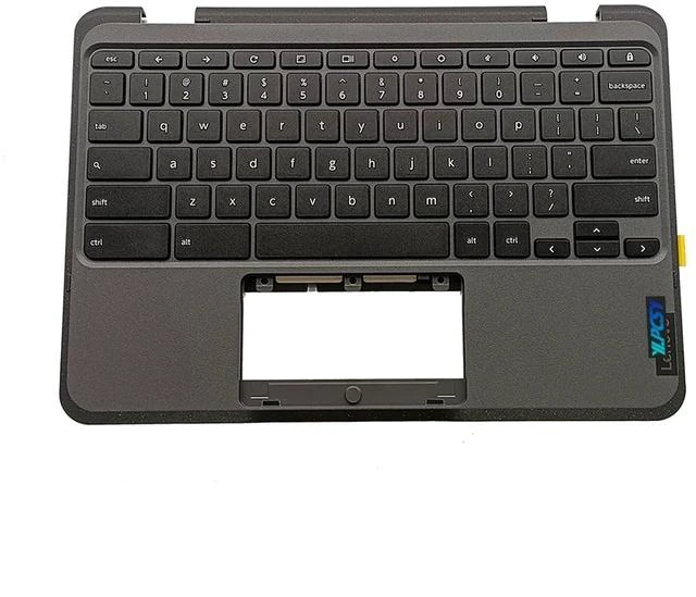 Main image of Replacement for Lenovo 300e Chromebook Gen 3 82J9 82JA Laptop Upper Top Cover Case Palmrest US Keyboard Assembly Part 5M11C94743 5M11G97058(NO WFC Hole)LTE