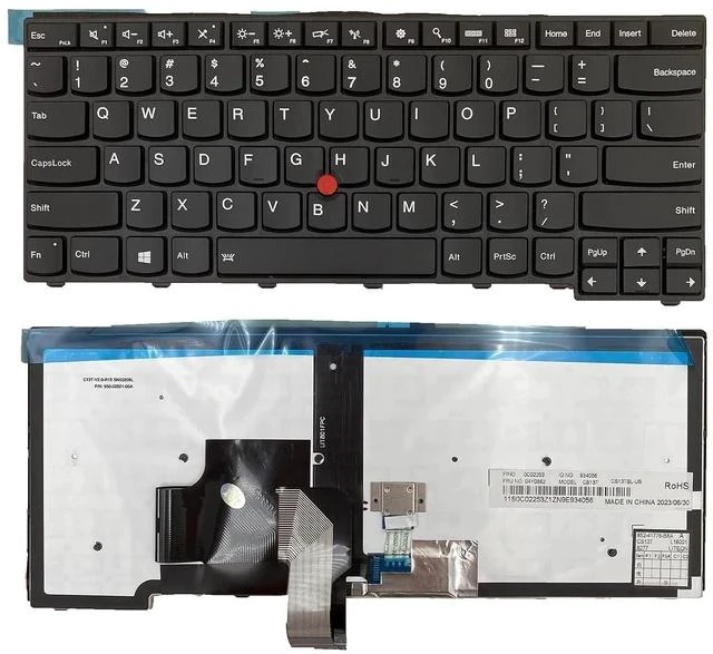 Alt view image 2 of 5 - Laptop Replacement US Layout with Pointing with Backlight Keyboard for Lenovo Thinkpad T431 T431S E431 T440 T440P T440S E440 L440 T450 T450S T460 L450 T440E 04W2250 04W3025 MP-12M13US-4442W