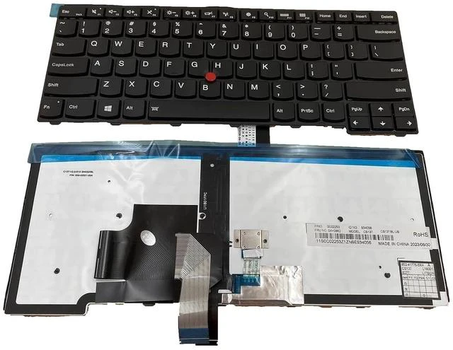 Alt view image 3 of 5 - Laptop Replacement US Layout with Pointing with Backlight Keyboard for Lenovo Thinkpad T431 T431S E431 T440 T440P T440S E440 L440 T450 T450S T460 L450 T440E 04W2250 04W3025 MP-12M13US-4442W