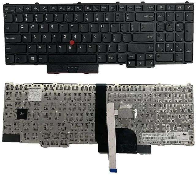 Main image of Laptop Replacement US Layout Keyboard for Lenovo ThinkPad P50(20EN/20EQ) P70(20ER/20ES) P51 P71 Without Backlit P/N: 00PA288 SN20K85114 00PA247 0BH00HH SN20H35156 00PA329 00PA247