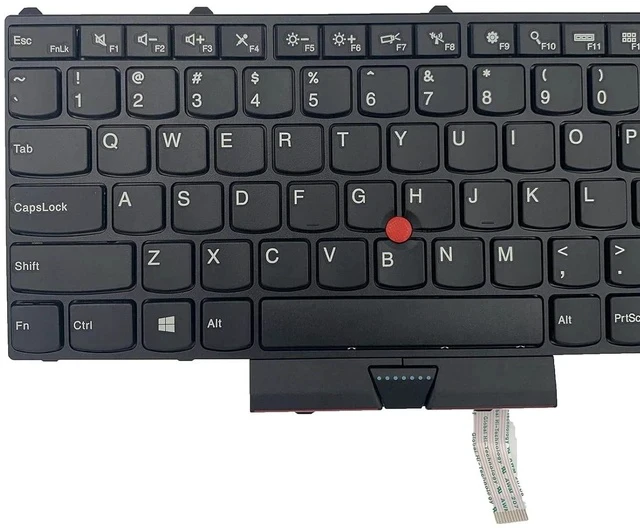 Alt view image 2 of 5 - Laptop Replacement US Layout Keyboard for Lenovo ThinkPad P50(20EN/20EQ) P70(20ER/20ES) P51 P71 Without Backlit P/N: 00PA288 SN20K85114 00PA247 0BH00HH SN20H35156 00PA329 00PA247