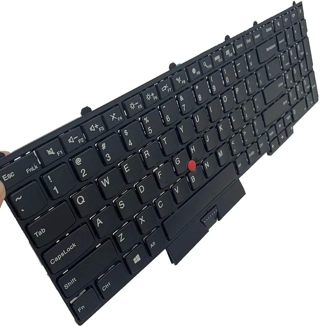 Alt view image 3 of 5 - Laptop Replacement US Layout Keyboard for Lenovo ThinkPad P50(20EN/20EQ) P70(20ER/20ES) P51 P71 Without Backlit P/N: 00PA288 SN20K85114 00PA247 0BH00HH SN20H35156 00PA329 00PA247