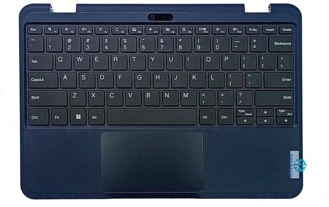 Alt view image 2 of 7 - 5M11C86130 5M11C86131 5M11C86132 Replacement for Lenovo Windows 500W Gen3 Laptop Upper Top Cover Case Palmrest US Keyboard Touchpad Assembly Part NWW NWL
