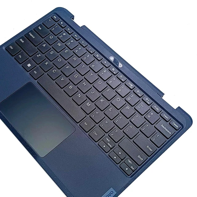 Alt view image 4 of 7 - 5M11C86130 5M11C86131 5M11C86132 Replacement for Lenovo Windows 500W Gen3 Laptop Upper Top Cover Case Palmrest US Keyboard Touchpad Assembly Part NWW NWL