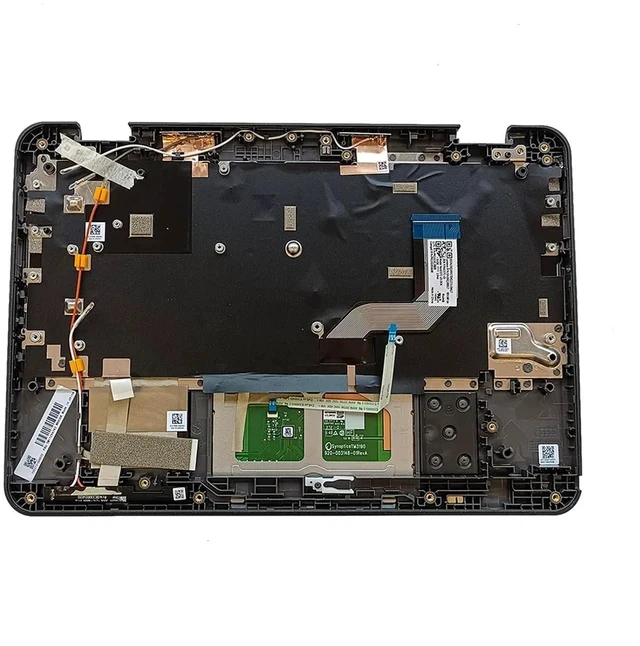 Alt view image 3 of 7 - 5M11C94743 5M11G97058 Replacement for Lenovo 300e Chromebook Gen 3 82J9 82JA Laptop Upper case Palmrest Assembly Part with US Keyboard and Touchpad (NO WFC Hole) LTE