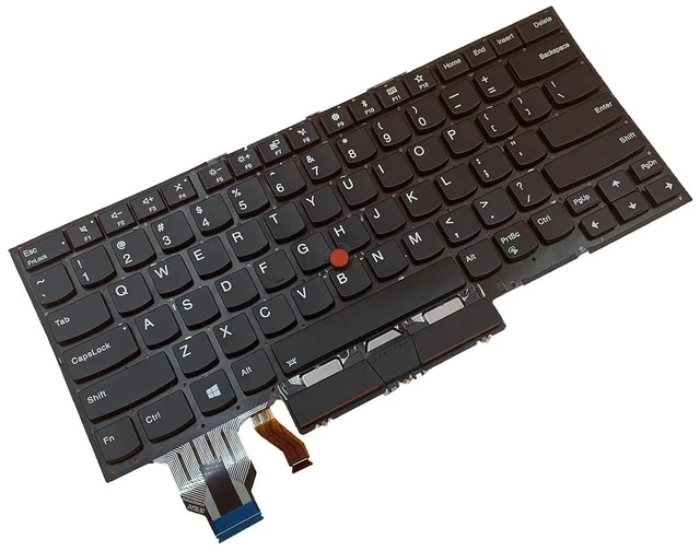 Alt view image 5 of 5 - Laptop Replacement US Layout with Pointing with Backlight Keyboard for Lenovo Thinkpad X1 Carbon 7th Gen 2019 X1C 2020 20QD 20QE 20R1 20R2 8TH 20U9 20UA SN20R55563 CS19BL 84US