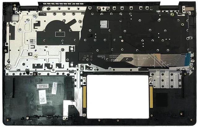 Alt view image 2 of 7 - 05MD22 5MD22 Replacement for Dell Inspiron 15 3520 3525 Laptop Upper Top Cover Case Palmrest Not-Backlit US Keyboard Assembly Part