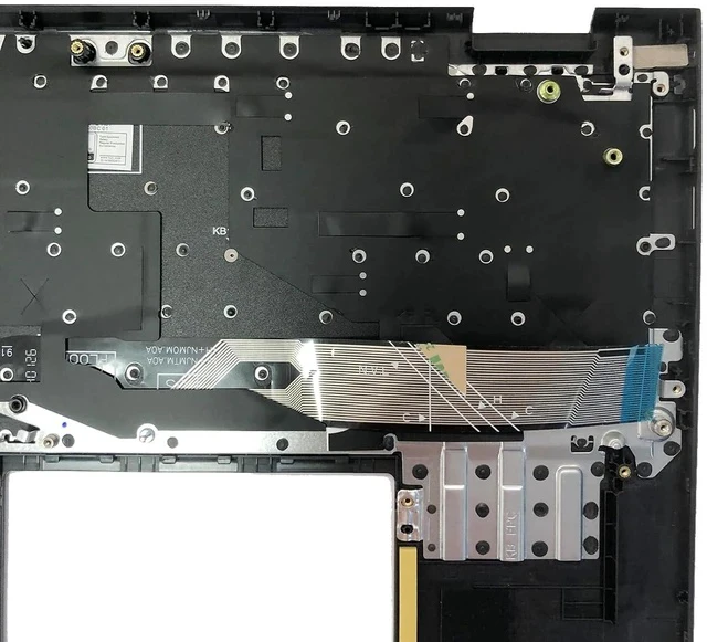 Alt view image 6 of 7 - 05MD22 5MD22 Replacement for Dell Inspiron 15 3520 3525 Laptop Upper Top Cover Case Palmrest Not-Backlit US Keyboard Assembly Part