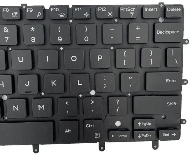 Alt view image 6 of 6 - Laptop Replacement US Layout with Backlit Keyboard for DELL XPS 13 9343 9350 9360 Inspiron 15 7547 7548 Inspiron 13 7000 7347 7348 7352 7353 7359 US Backlit 0DKDXH NSK-LS0BW DKDXH