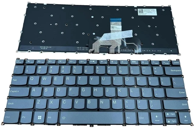 Alt view image 3 of 6 - Laptop Replacement US Layout with Backlight Keyboard for Lenovo Yoga 7 14IAL7 14ARB7 ARB7 Yoga 14c IAL7, Notebook PT4SB-US V215220AS1 SN21F91212 SN21G96020