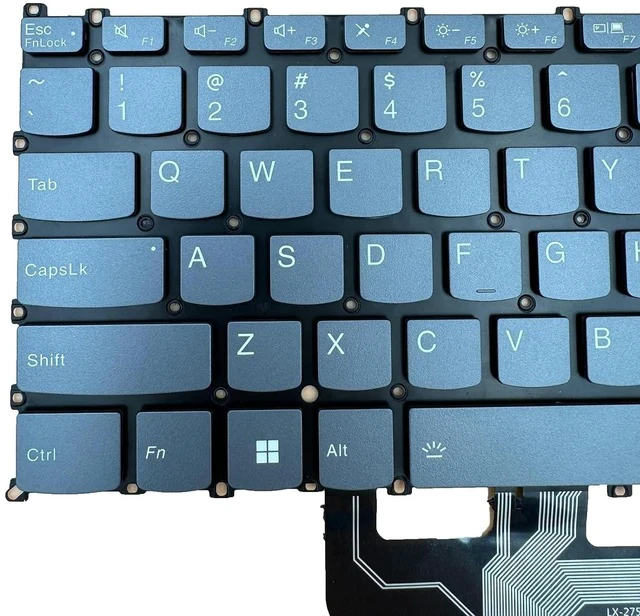 Alt view image 6 of 6 - Laptop Replacement US Layout with Backlight Keyboard for Lenovo Yoga 7 14IAL7 14ARB7 ARB7 Yoga 14c IAL7, Notebook PT4SB-US V215220AS1 SN21F91212 SN21G96020